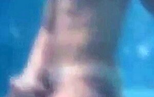 Str8 underwater and cum