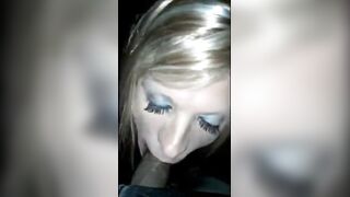 Amateur dude gets his big dick sucked in hot interracial action