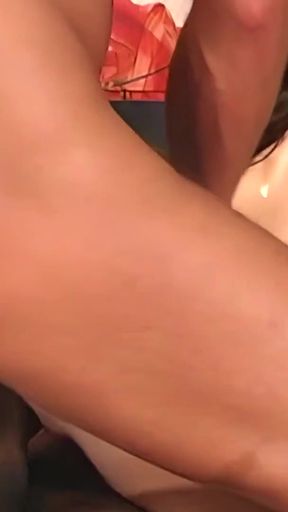 Powerful moment from &quot;After the solarium tanning session Sabina Black is ready for her hardcore interracial anal threesome&quot;