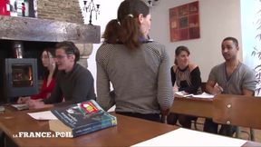 A Sexual Education Lession Will Turn Into Practical Orgy