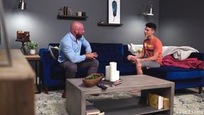 Heteroflexible - Cute Twink Asher Day Finds a New Way to Bond with His Hot Stepdad