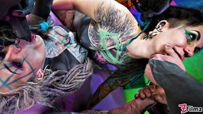 Anuskatzz And Illuz Take On Nikolaz And Lilys