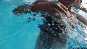 Unique Underwater Shots of Two Black Lesbians