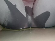 ⭐ Nonchalanty Pissing my Yoga Pants While Texting