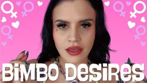 Bimbo Desires: Feminization Fantasy, Chastity Cock Shrinking, Bimbofication, Sissy Slut Role Play Ft Miss Roper - 4K