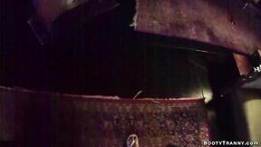 Transgender spies then anal fucks man