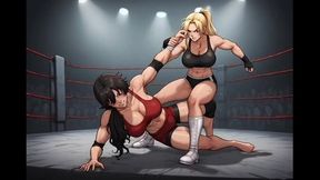 Female Wrestling Confessions #16B: My Fiercest Ring Battle Yet (Animated)
