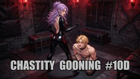 Chastity Gooning #10D: Keyholder's Endless Lock (Animated, Music, Text)