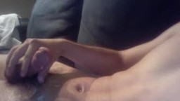 Stroking my cock :)