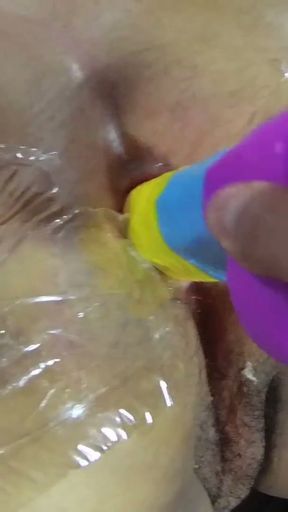 "Leo Avant", the dildo from Honey Play Box is easily absorbed by this ass hole. Get 20% off with code "SADO"   Clip 1