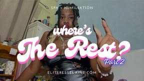 Where's the Rest? pt 2