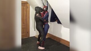 shoeless protection drone vs spiderman part 1