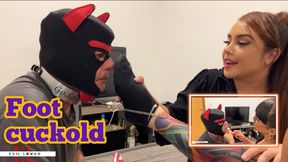 Evil Lohan and Inara Doutrinadora: Foot cuckold humiliation (1080)