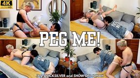 Gooner jock slut dominated and pegged by FtM - Jaq Quicksilver and Jonah Wheeler rim, jerk off, anal