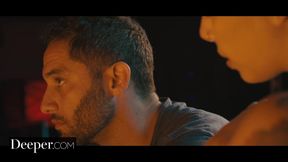 Deeper - Gina Gives a Sloppy BJ Before Dirty Sex Behind