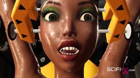 Captivating lassie - cuffed and fucked porn - Scifi-X