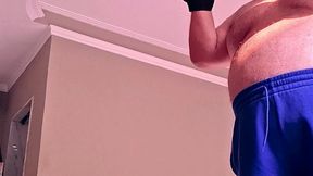 Daddy Boss Boxer gutpunching me