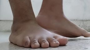 Feet , foot walk