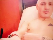 Blonde Bwc All night edging and smoking strong cigarettes