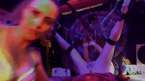 Strapon fucking and good bondage from the mistress