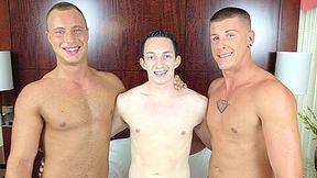 Tanner, Dustin and Brendon BAREBACK in Gainesville