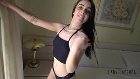 ninfeta quase chora dando o cuzinho bem gostoso - lary lacerda e loupan
