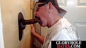 Gloryhole Mature Dilf Blowing Bbc Before Bareback Sex