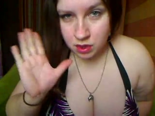 Filthy and nasty BBW webcam whore plays with a dildo