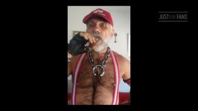 Stepdaddy Lighting His Gar