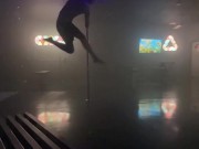 Steamy Pole Dance