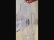 GRAN VERGA (Bomba de POTENCIA) masturbación con eyaculación