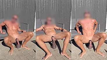 Nicey - Big Monsterdildo filling me up