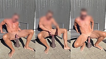 Nicey - Big Monsterdildo filling me up