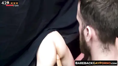 Anal drill session with hottie twink duo - Ass-fucking action from behind