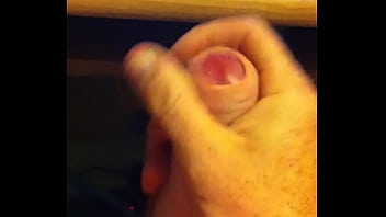 straight guy jerks off and cums