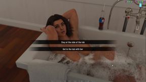 University Days by Greebo - Black Lady Giving Head on Bathroom