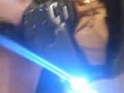 Master Chief flashes cock and balls (Cosplay Shorties)