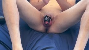 Chastity, Dildo, & Anal Play Part 3