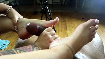 Fucking my feet