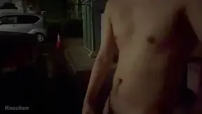 Catching Some Action – Jerk Off Session in the Parking Lot – HotGayClips 18+