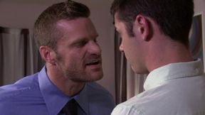 Office Affairs: Angry Boss Punishes Boy Friday