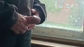 Masturbating and Cumming by the Window at Friend's House - Rockardglans