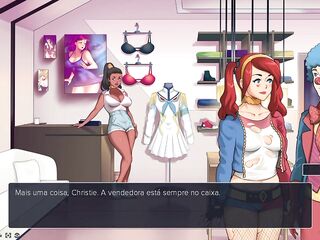 Milfs Plaza #54: Screwing the hawt saleswoman in the bath