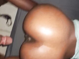 Black Tiny Teen Has Her first Anal Sex, Butt To Snatch.