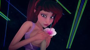 megara sucks cock - cartoon parody