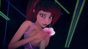 megara sucks cock - cartoon parody