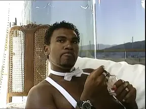 BLACKED TITLE: Black toy boy has some white sluts to please and to bang