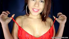 Clean Your Wife'_s Boobs after Bukkake