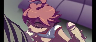 REACTING TO BAD GIRL ANIMATION