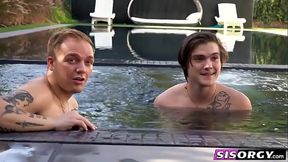 An Afternoon in Bikinis Turns Stepsisters On as They Look to Get Fucked by Their Stepbrothers' Cocks  www SisOrgy com